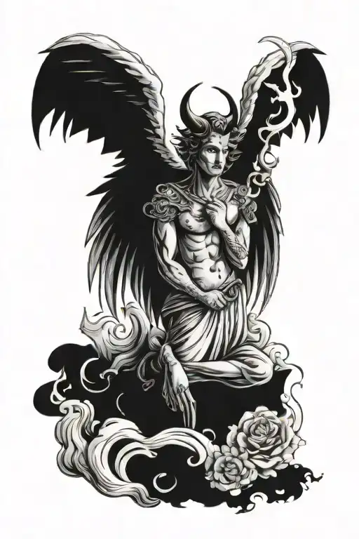 Angel Lucifer See Reflex Whater Devil