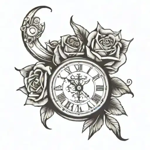 No Matter When With A Clock Face