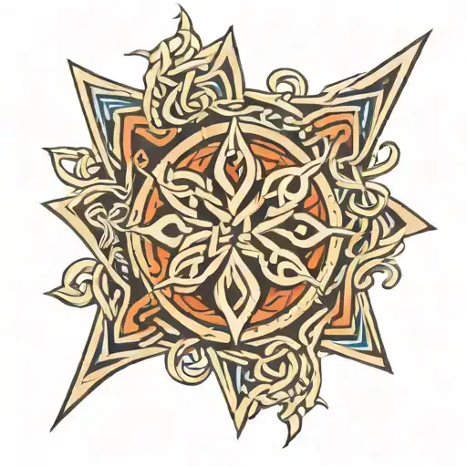 Celtic Knotwork Broken Arrow