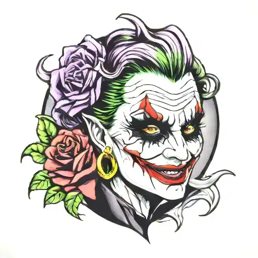 Joker Female Face