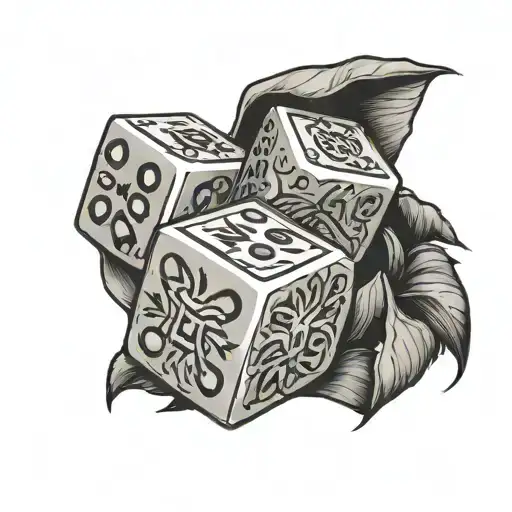 Dice Rolling That Say Take Chances