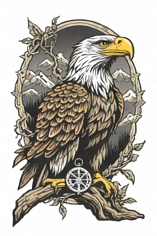 Mountains Forest Tyrol Ruhr Area Eagle