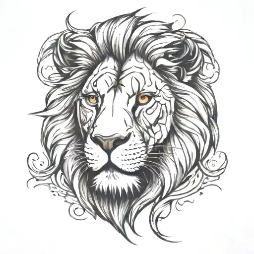 Lion Tattoo On The Whole Arm
