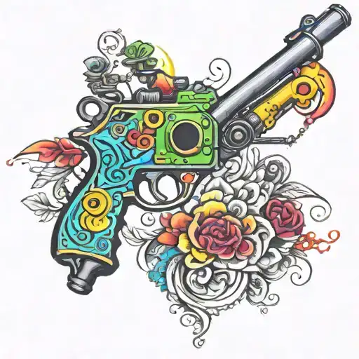 Paintkiller Paintball Gun Shooting Colorful