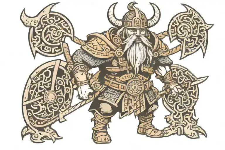 Badass Viking Warrior