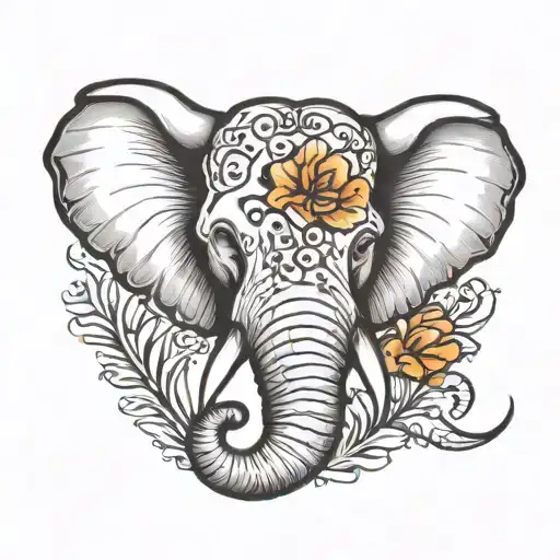 Semicolon Elephant Head