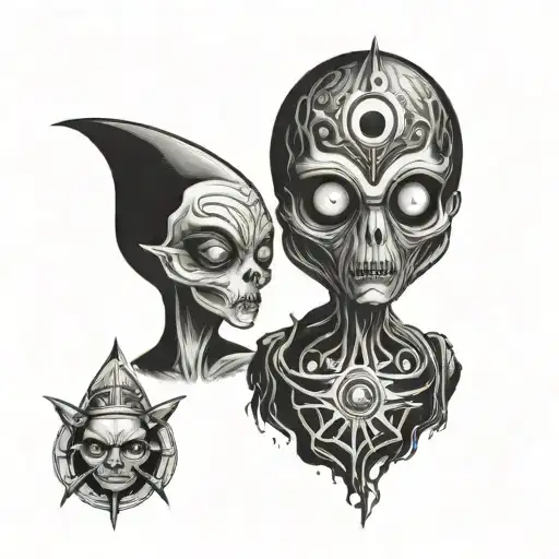 Illumanati And Alien