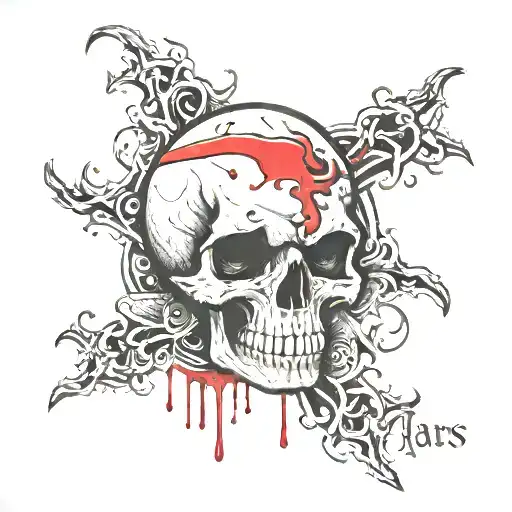 Blood Skull
