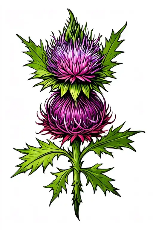 Scottish Thistle Within