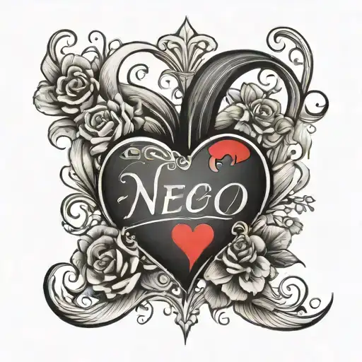 Heart With My Daughter Birthday And Her Name Written