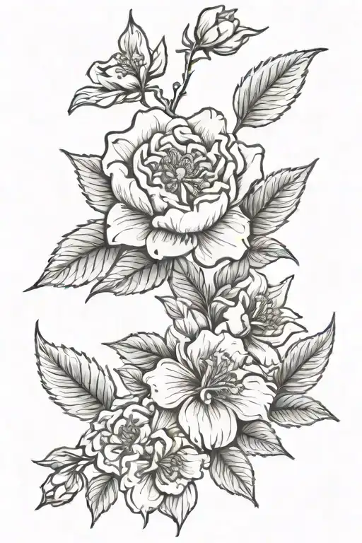 Birth Flowers For October November June Birth Flower