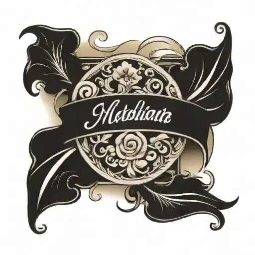 Open Scroll With Name And Birth Date