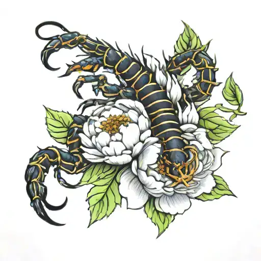 Scorpion Peony Flowers