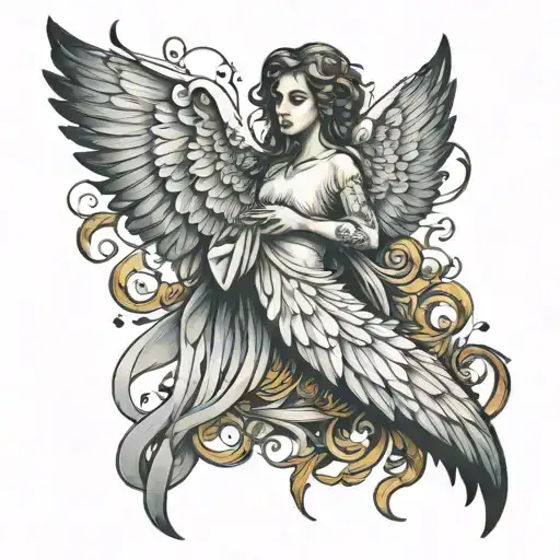 Saint Angel Wings Ethereal