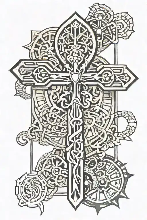 Ankh Cross And Monney