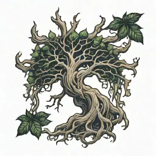 Tree Roots Shaped Like