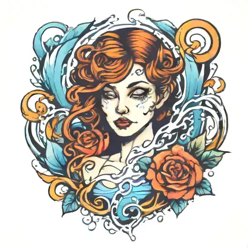 The Water Of My Tears Extinguishes The Fire Of My Heart