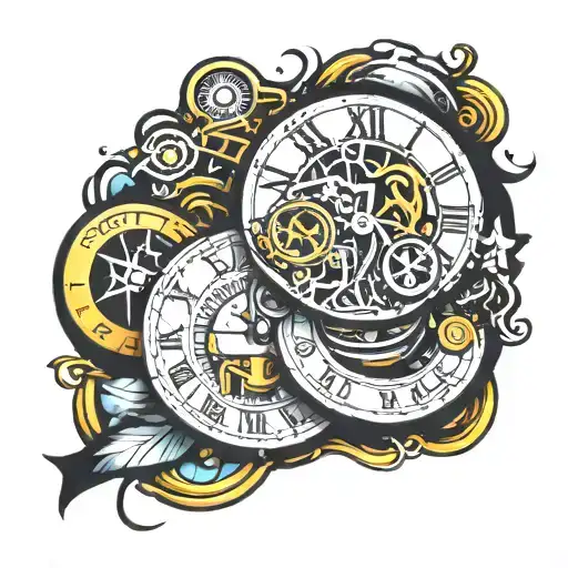 Tn And Ny Graffiti Around Clock