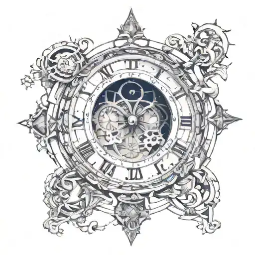 Make A Tattoo Of The Astronomical Clock In Olso For On My Wrist