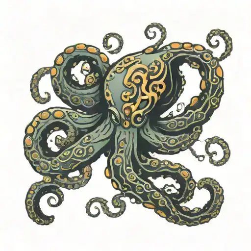 Volcanic Stone Octopus