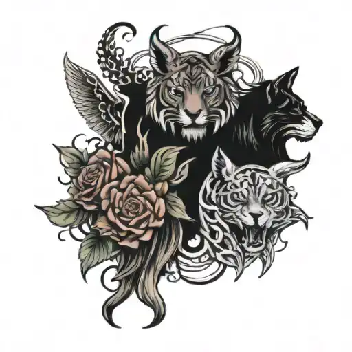 I Want A Tattoo That Symbolizes A Group Of Five Friends