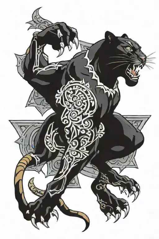 Black Panther Arm Sleeve