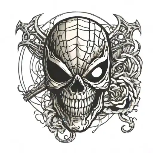 Spiderman Skull