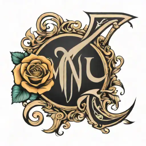 Roman Numerals Big Cursive Mmvi