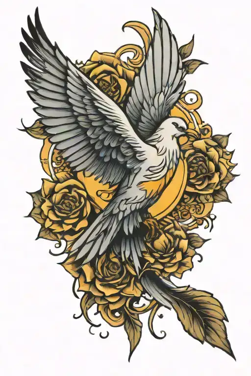 Sunshine Over Dove Carrying