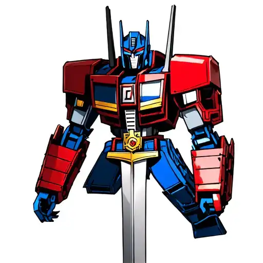 Optimus Prime Sword