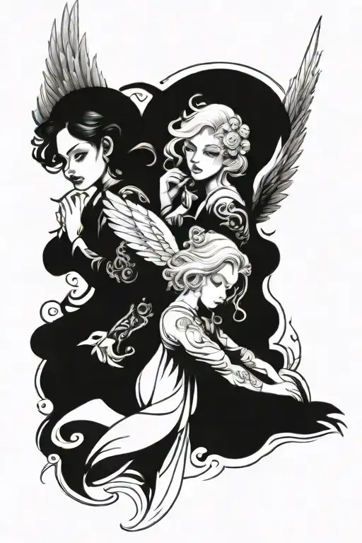 2 Female Angels