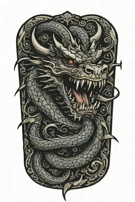 Medevil Dragon Roaring