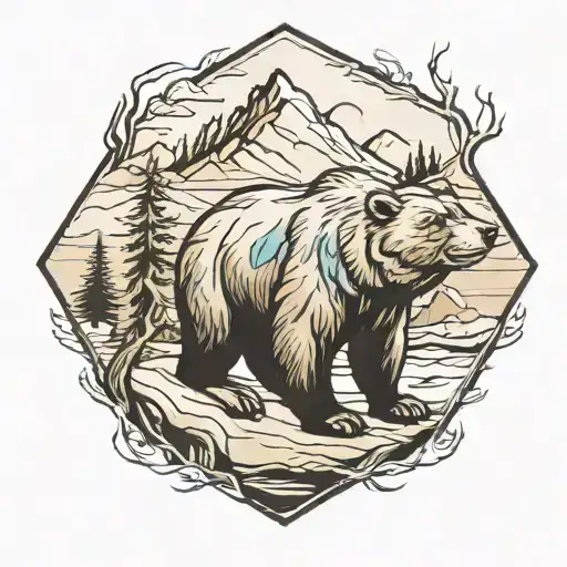 Bear Landscape