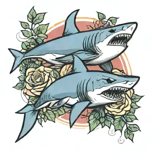 Shark And Rose Made