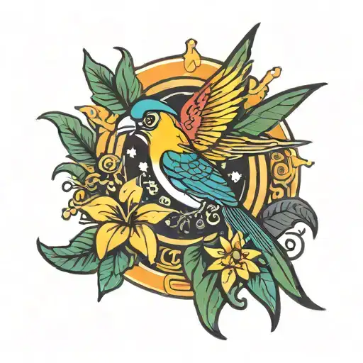 Philippine Sun Southern Cross Bird Of Paradise