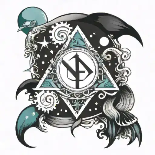 Neptune Alchemy Symbol
