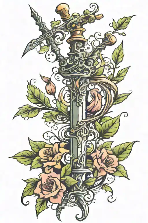 Fairy Dagger Vine Wrapping