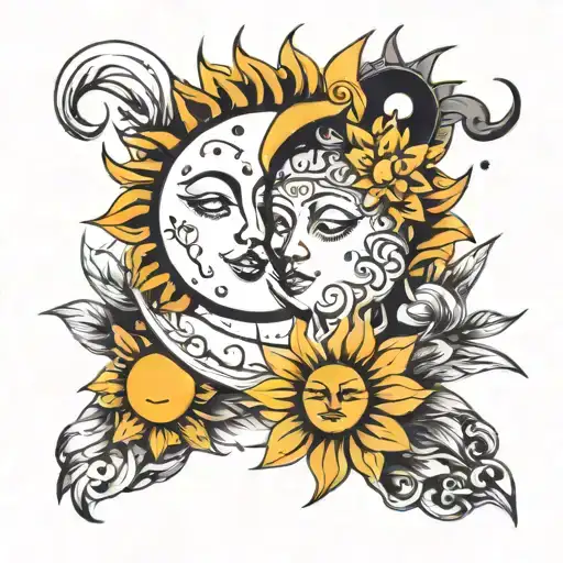 Sun And Moon Best Friend