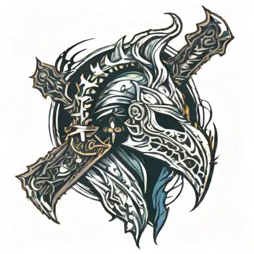 Dark Souls Artorias Tattoo Design