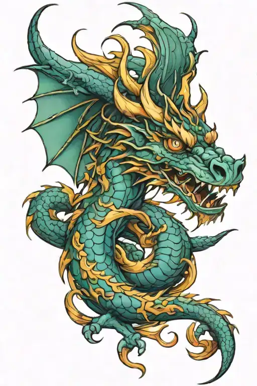 Colour Dragon Wrapping