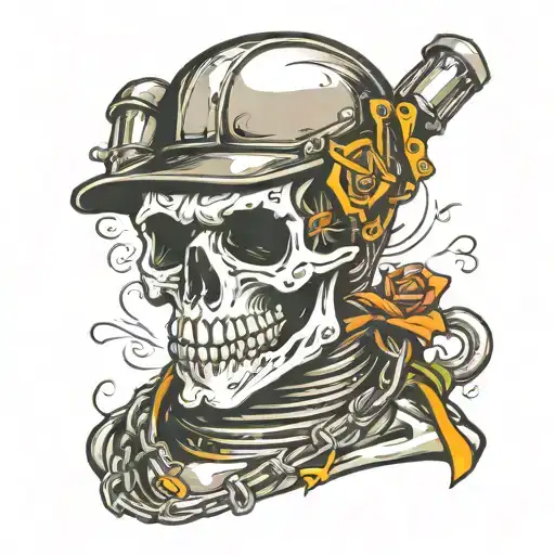 Skull Welding Hood