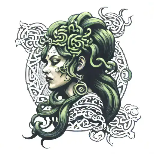Arcane Jinx Medusa Head