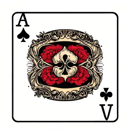 Deck Of Cards Western Style