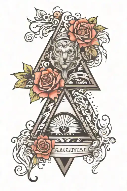 Design A Tattoo With Pet Friendly Meaning And Also Faith In God And Illumanati