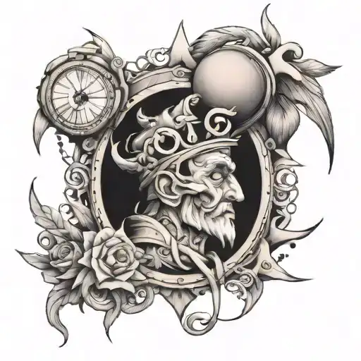 Atlas Tattoo Design