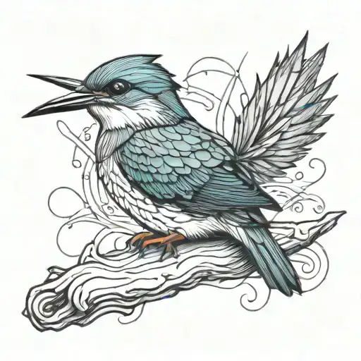 King Fisher One Line