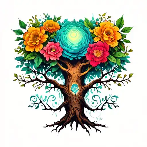 Neo Family Tree Intertwined