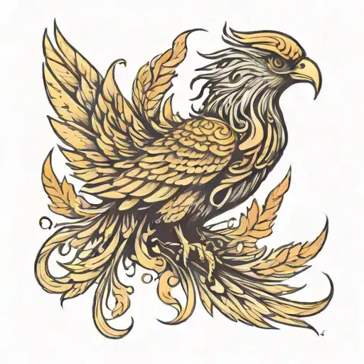 Phoenix Ashes Symbolizing Overcoming