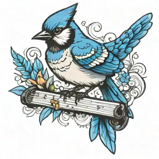 Blue Jay And Music
