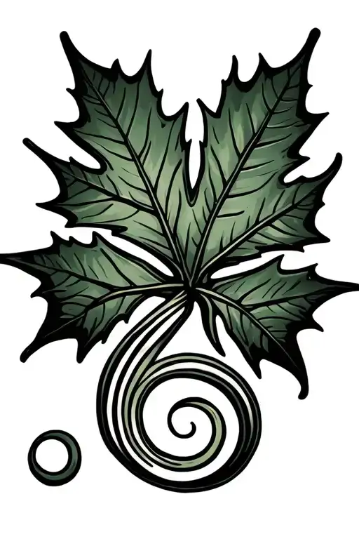 Maple Leaf Spiral